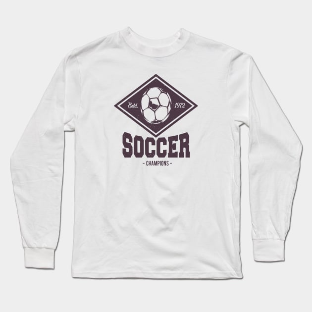 Football soccer Long Sleeve T-Shirt by Brainable ART